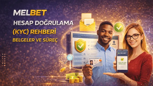 Melbet KYC hesap doğrulama belgesi yükleme ekranı