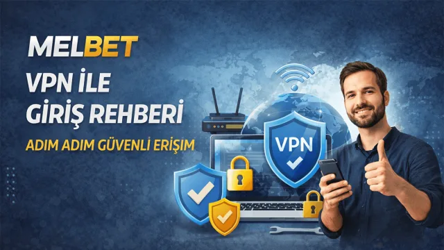 VPN bağlantısı ile Melbet sitesine güvenli erişim adımları